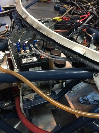 Abs pump and ecu. Mounted to pedal assembly so when it activated I should feel it.