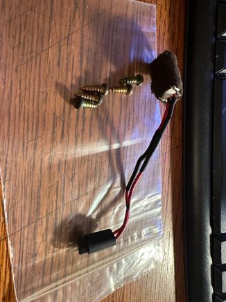 Screw part no,: 99868-0412 "Screw, Tapping"; Wee ash tray light.