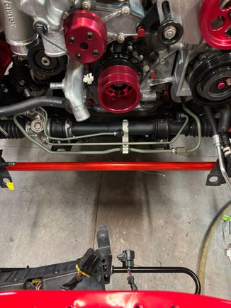 Power steering refurbished. New seals and tie rod ends.