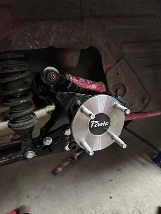 Needs the new brake lines and calipers fitted and shes good to go!