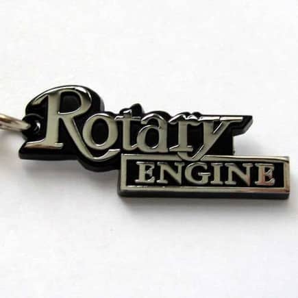 Rotary Engine Keychain