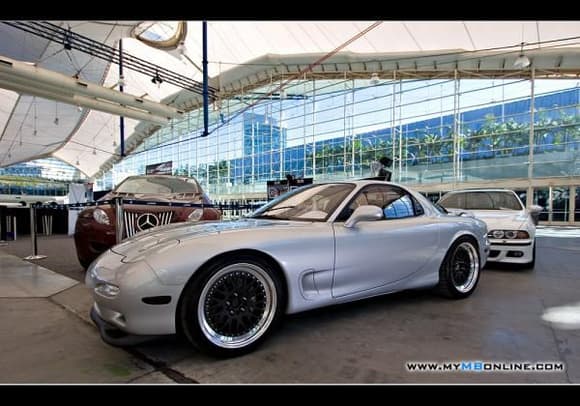 Rx7's debut was a big hit at the San Diego International Auto Show 2008 in Group 5 Motorsport booth.