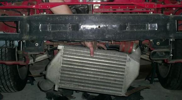 HKS front mount intercooler for FC Rx7