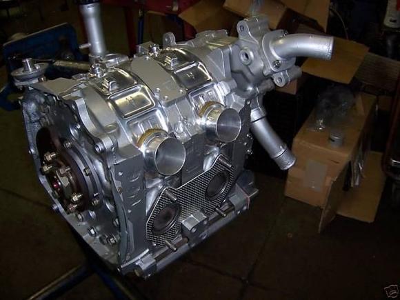 AGAIN ANOTHER 13B CHROME MOTOR FULLY CUSTOM PERF PORTED ENGINE. HAWAIIAN BUILT