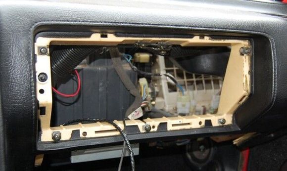 Glove box and White Plug