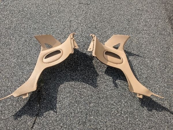Interior/Upholstery - 92-02 FD OEM TAN LEFT & RIGHT Quarter Interior Trim Assembly LOT USED - Used - 1992 to 2002 Mazda RX-7 - Arden, NC 28704, United States
