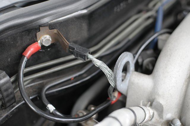 Engine strap (connects to ECU ground)