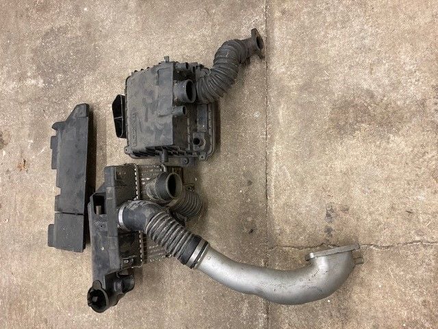 Engine - Intake/Fuel - FD stock IC, IC duct, piping and intake elbow - Used - 1993 to 1995 Mazda RX-7 - Eugene, OR 97404, United States