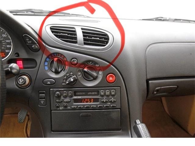 Interior/Upholstery - 93 FD Center and right side dash vents - Used - 1993 Mazda RX-7 - Bethlehem, PA 18017, United States