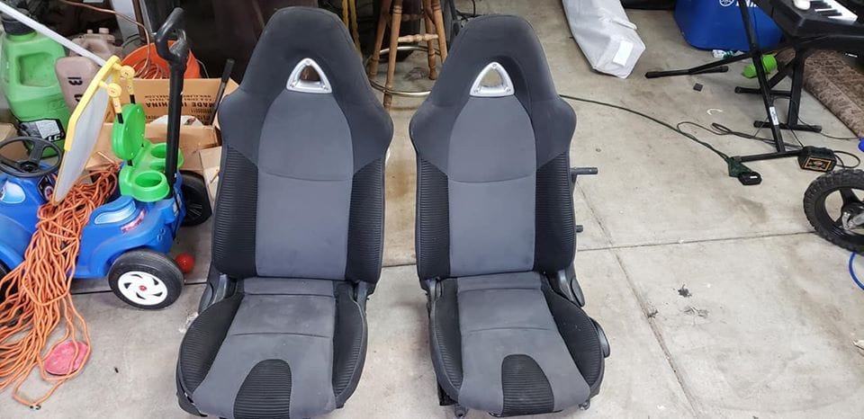 Interior/Upholstery - Clean RX8 Seats with FC Rails - Used - 1986 to 1999 Mazda RX-7 - Fremont, CA 94538, United States
