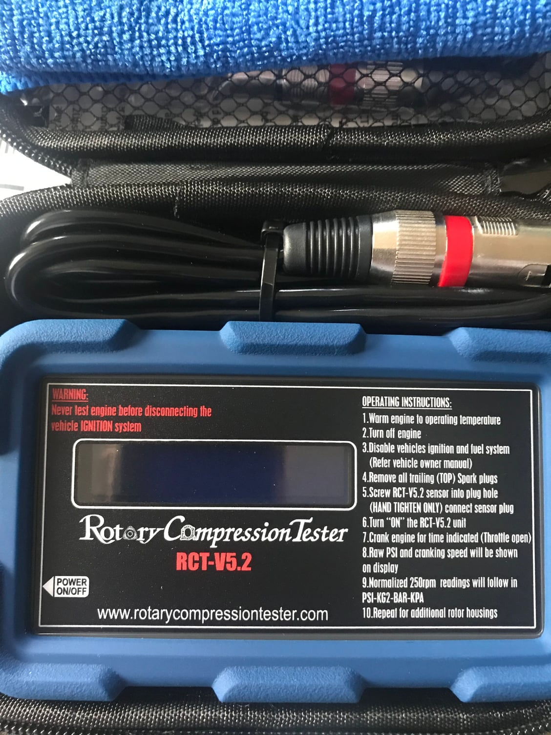 RCTV5.2 Rotary Compression Tester GroupBuy - RX8Club.com