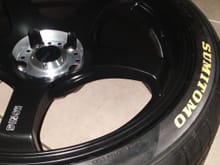 New wheels!! 😀✌ Konig Centigram 19x9.5 wrapped with Sumitomo HRZ III