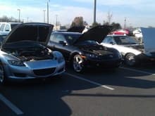Cars and Coffee December 2012 Charlotte, NC