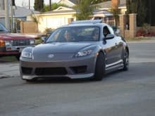 RX8 with dozer in it