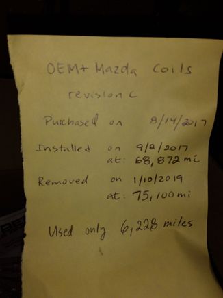 Mileage documentation