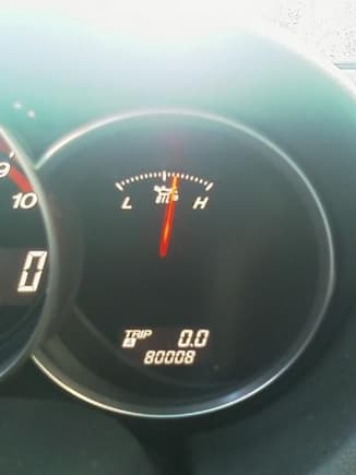i hit 80008miles on friday 23th July 2010 !