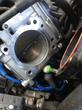 After Pic of throttle body cleaning