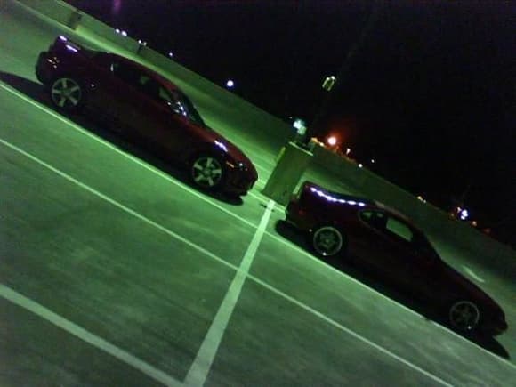 on the roof of the hospital parking deck with my boy's prelude last summer...good times!