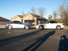 my white one and my brother's Suzuka