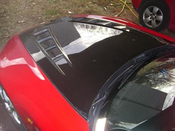 showing fitment without the pins