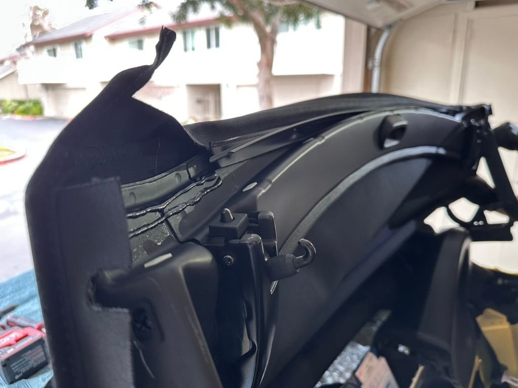 It definitely looked cleaner than the old tape. 