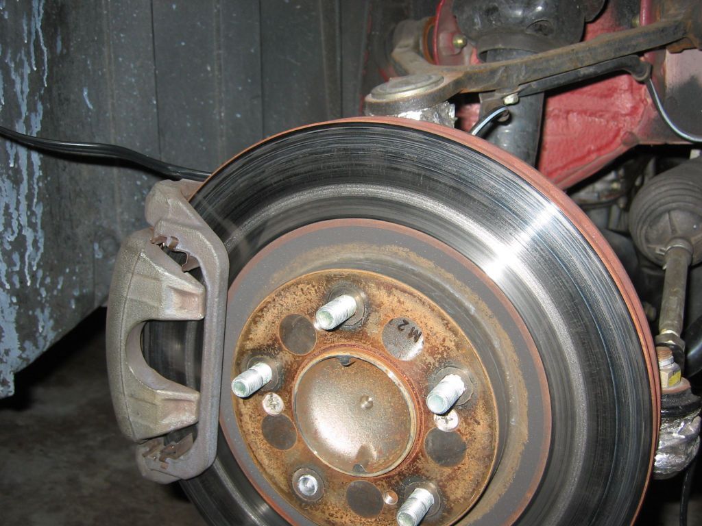 Help and brake pad after rotor damage S2KI Honda