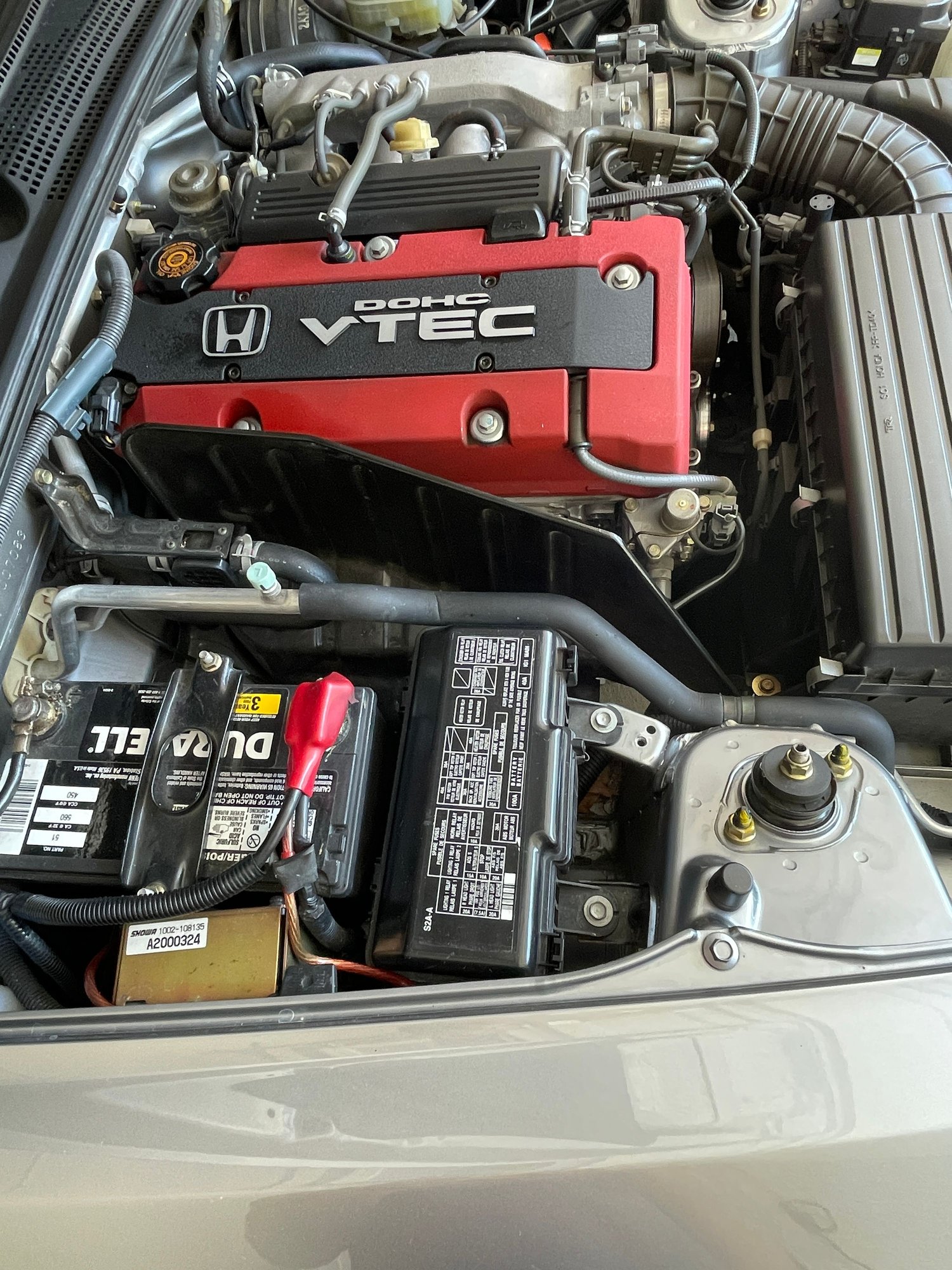2000 Honda S2000 - Mid Atlantic - 00 Silverstone/Red One Owner with 59K miles - Used - VIN jhmap1148yt007083 - 58,852 Miles - 4 cyl - 2WD - Manual - Convertible - Silver - Middletown, DE 19709, United States