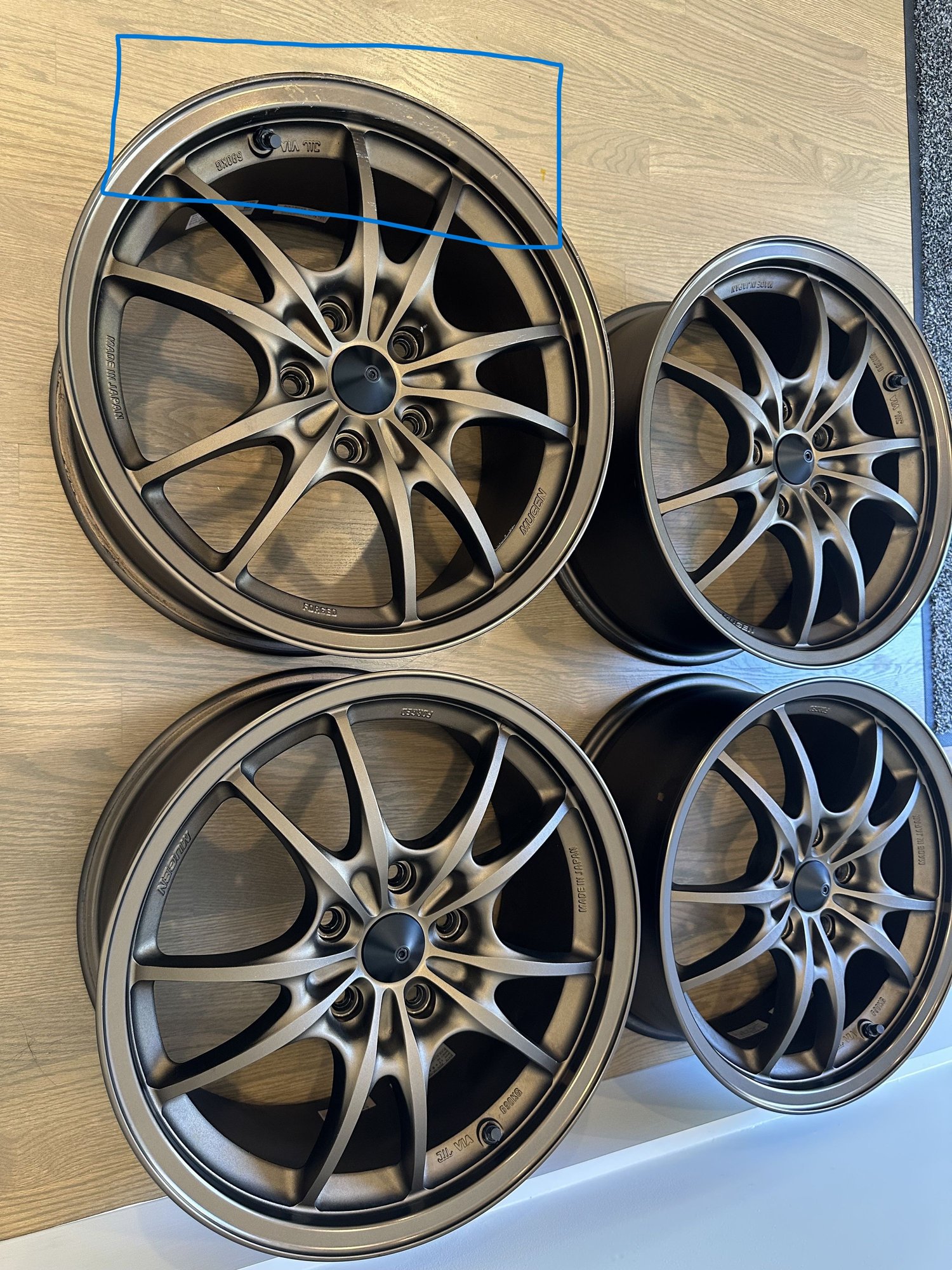 Wheels and Tires/Axles - Mugen MF10 S2000 Spec (2020 reissue) - Used - All Years  All Models - South San Francisco, CA 94080, United States