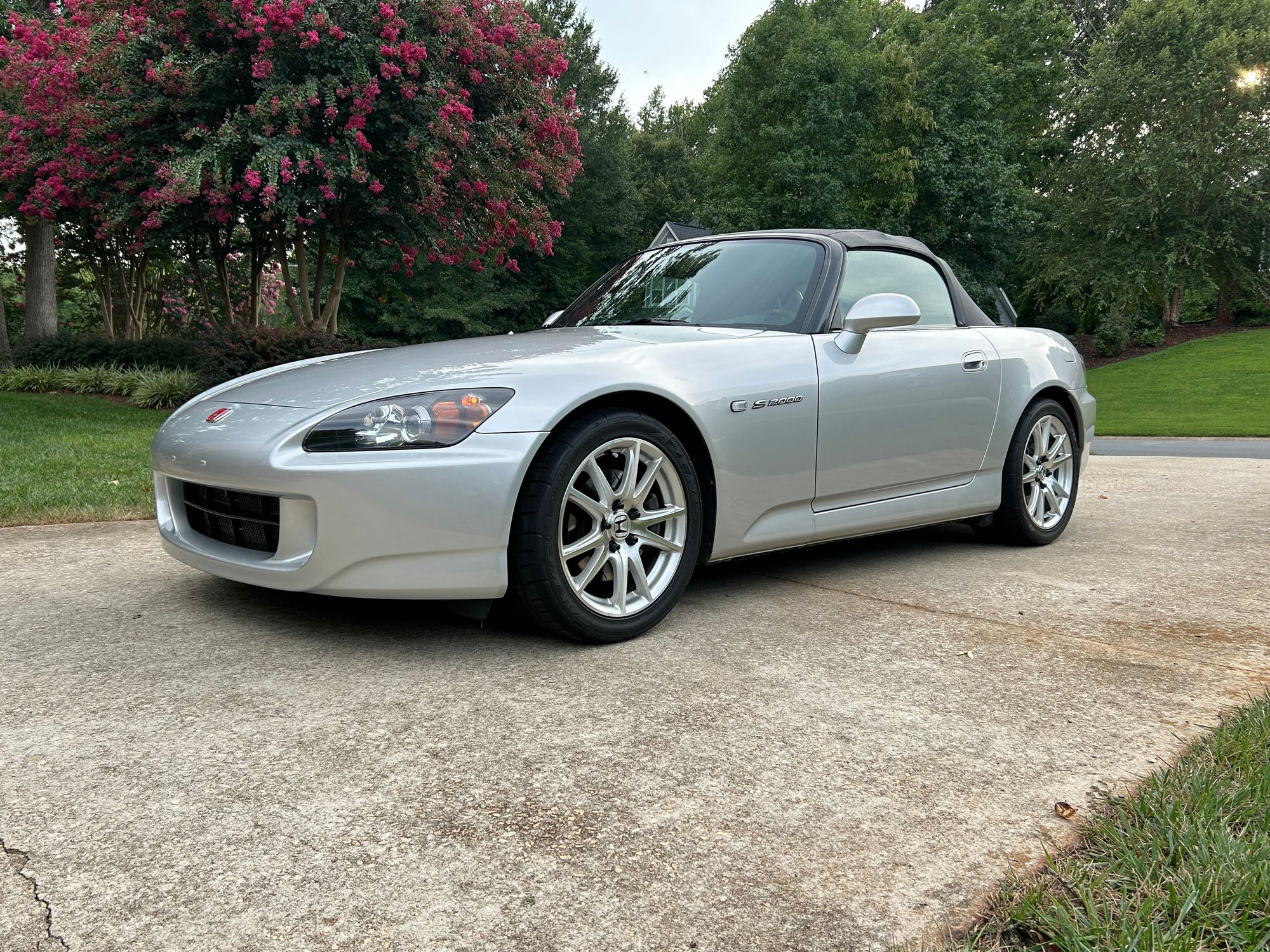 2005 Honda S2000 - NC - 2005 Sebring Silver/Red Int. Adult Driven, 63K miles, New Top, Mugen Exhaust - Used - VIN JHMAP21405S006551 - 63,300 Miles - 4 cyl - 2WD - Manual - Convertible - Silver - Belmont, NC 28012, United States