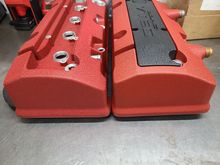 OEM Wrinkle red vs Powdercoated wrinkle red