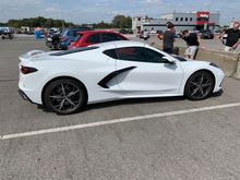 It was cool seeing the C8 in the metal. It actually looks much nicer than in the pics. But I still like the old layout