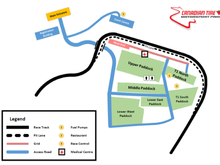 CTMP Mosport International Raceway Map
