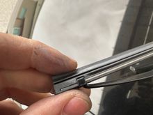 Once it's locked in, you're good. Put the blade back down and do the other side.