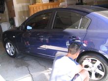 Al's car getting washed.jpg