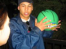 Jeff wins a Sprite Ball