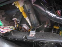 Under steering column