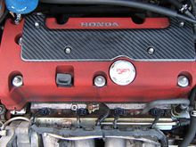 Injen oil cap on K20a