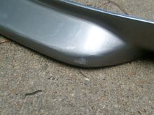 Mother-in-law parking curb damage :angry2: