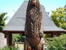 Bear Statue in New Bern