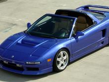 Beautiful Blue NSX