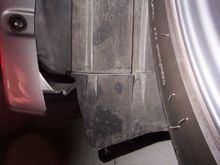 Pics of front strakes in fender