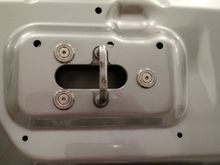 Upgraded APR fasteners hood latch
