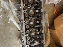 Top of Reman/new cylinder heads