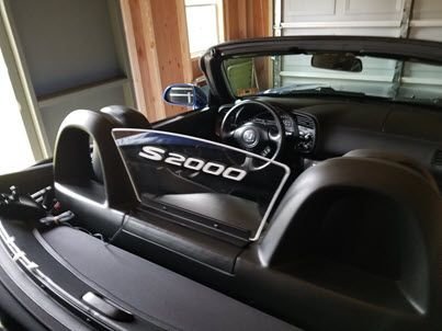 Honda s2000 outlet wind deflector