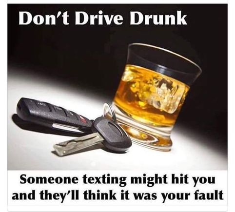 Be safe today Birthday goers