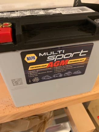 Project 1:  Tidy up the engine bay and put the battery back in stock location.  I’m doing this as the racing series I want to do next year needs the battery back in the OEM location.  If you think this looks like a Braille Battery that’s cuz it is.  16lbs AGM