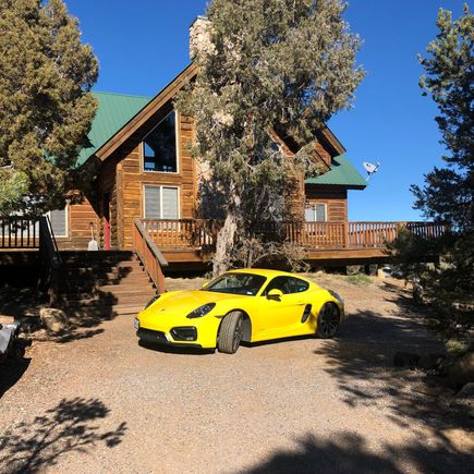 The Cayman is great in the mountains!