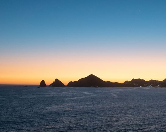 Sunset at the Cabo Arch