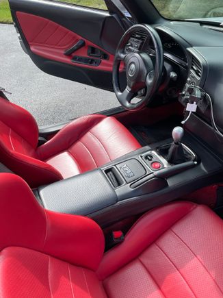 Leather Console cover