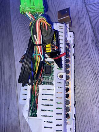 Hey guys I just got this ap1 cluster and the harness connectors have been removed how would I run this in my eg?